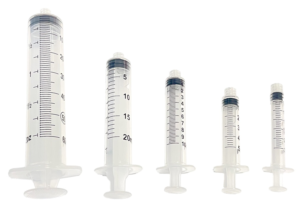 MEDDAX Disposable syringes with Luer Lock tip