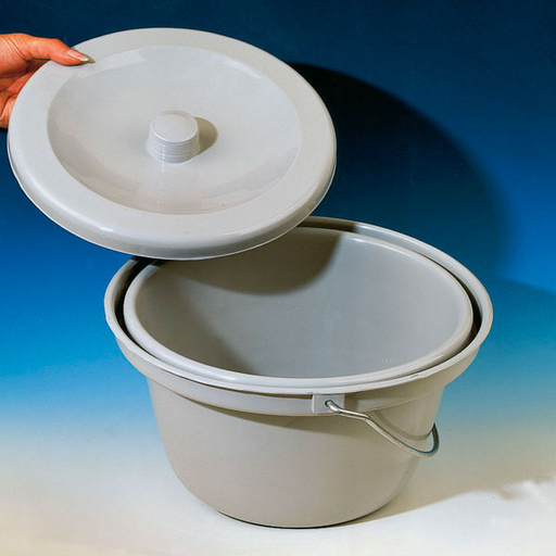 [12186-01] SERVOPRAX Commode pail