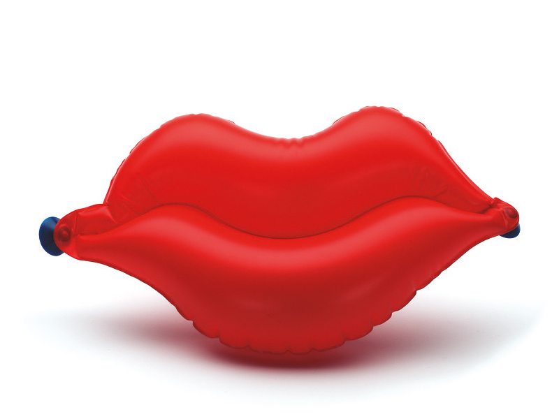 DR.WINKLER Badewannenkissen Lippe aufblasbar