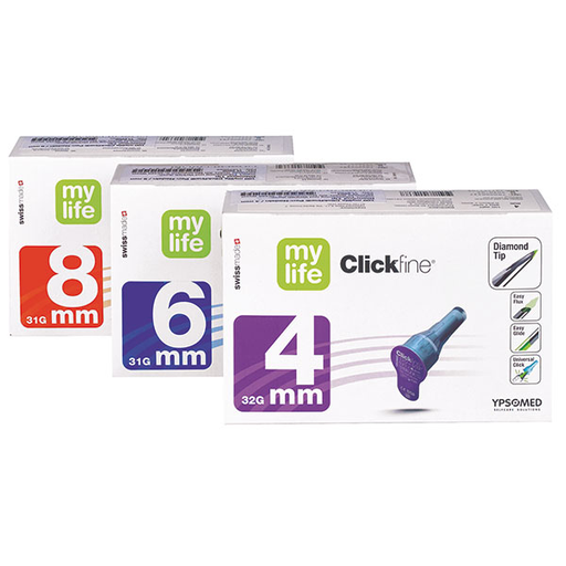 [20591-03] MYLIFE Clickfine DiamondTip Pen needles