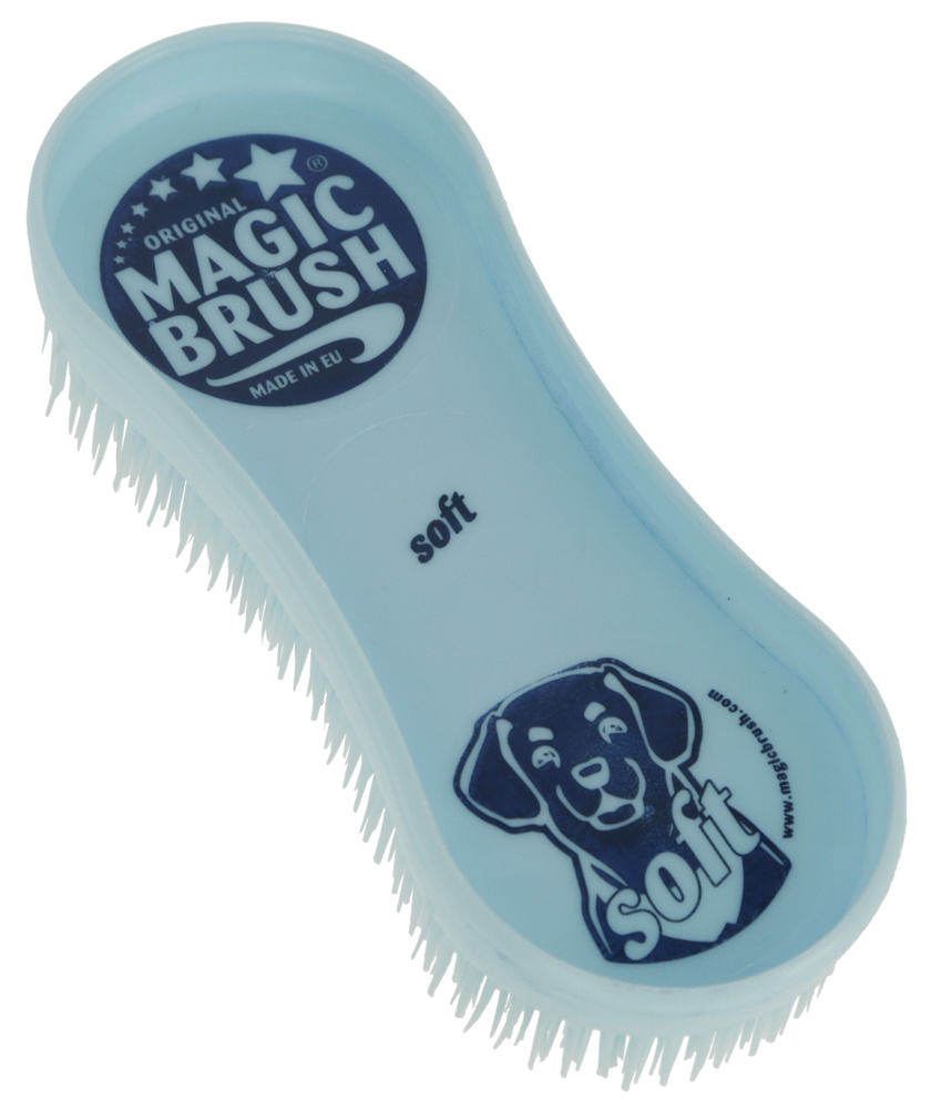 KERBL MagicBrush Dog Soft ocean blue