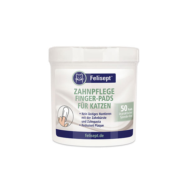 FELISEPT Zahnpflege-Pads für Katzen 50 Stk.