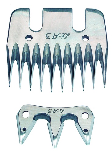 [23951-01] GÖBEL Replacement shearing combs Lister LI A 3 3 + 10 teeth