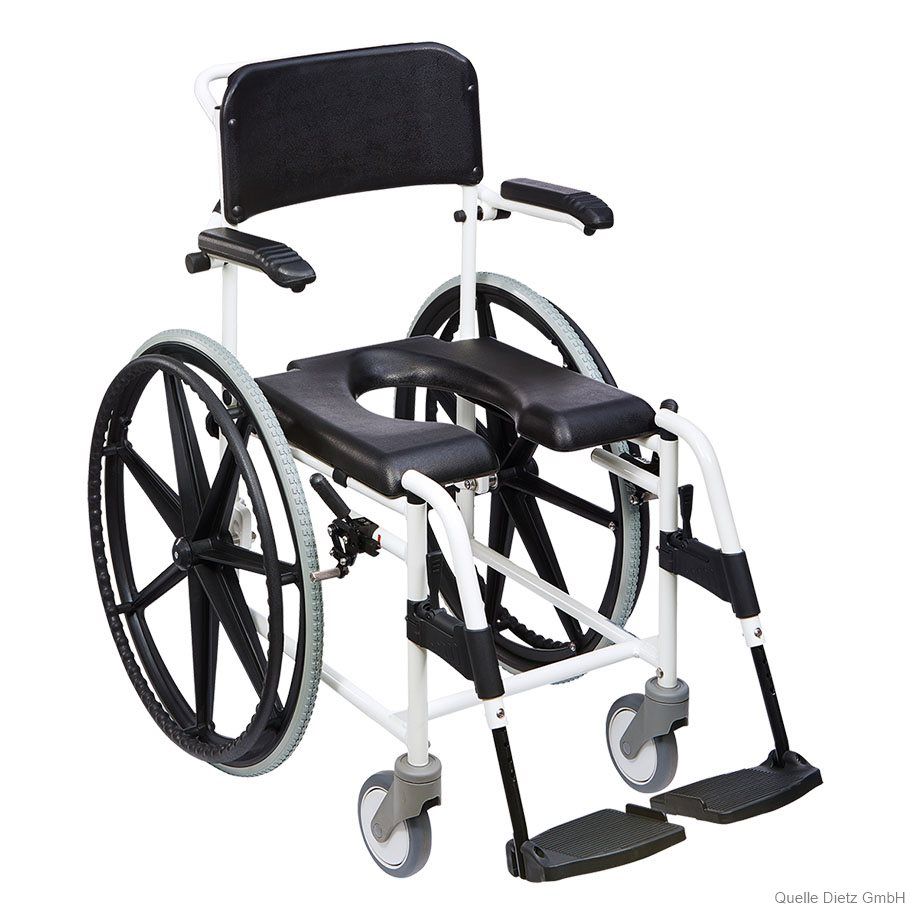 DIETZ Duschtoilletenstuhl Levina, weiß