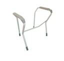 Nordic Stütz-Gestell SIMPLY, freihstehend – Armlehnen für Toilette