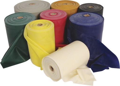 MVS Latex Exercise band Roll 22.5 m in Dispenser Box