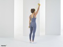 MVS Latex Exercise band 2.5 m in PE-bag