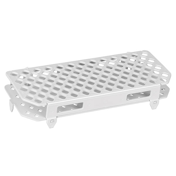 SERVOPRAX Reaktionsgefäss-Ständer, 100 Bohrungen