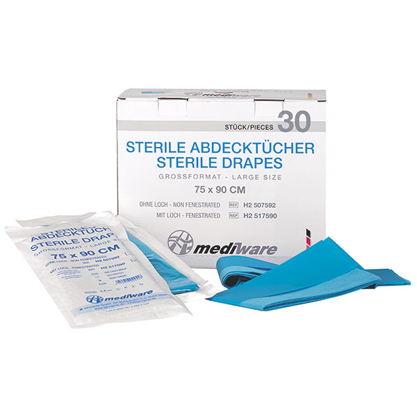 MEDIWARE Abdecktücher/Lochtücher Grossformat