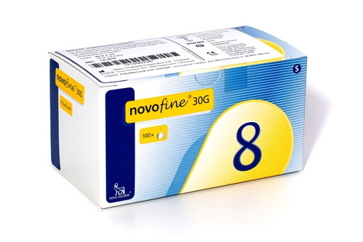 NOVOFINE 8 Kanülen 100 Stück