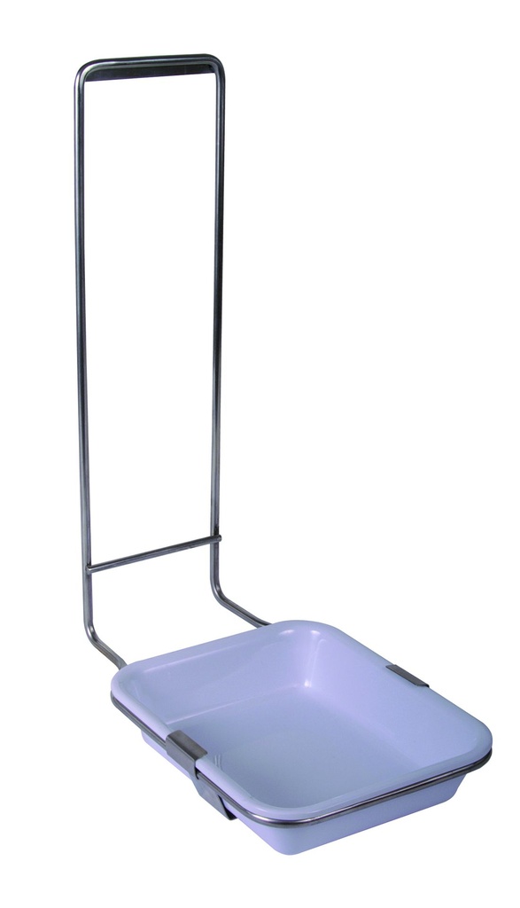 AMPRI Wall dispenser metal tray set