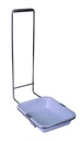 AMPRI Wall dispenser metal tray set