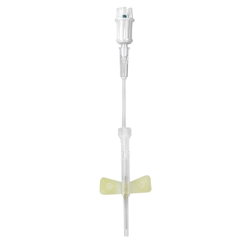 SARSTEDT Safety-Multifly cannula with short 80mm tube and mounted Multi-Adapter