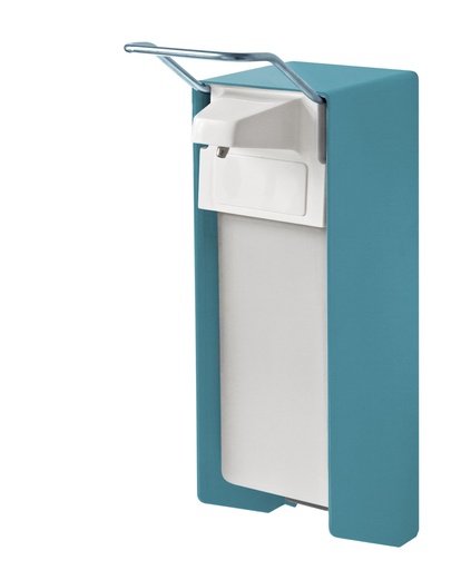 TEMDEX Sanpure Disinfectant and soap dispenser with stainless steel pump short lever