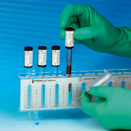 [10900-01] SERVOPRAX ESR Blood sedimentation stand single for 10 tubes with scale