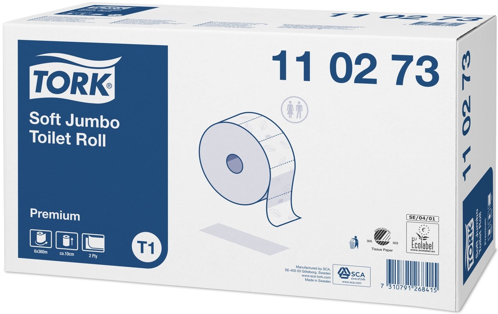 TORK Premium Toilet paper, Jumbo Roll