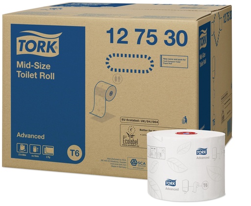 [11160-01] TORK Advanced Toilettenpapier Compact