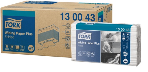 [11282-01] TORK Strong Multi-purpose Paper wipes 2-ply white