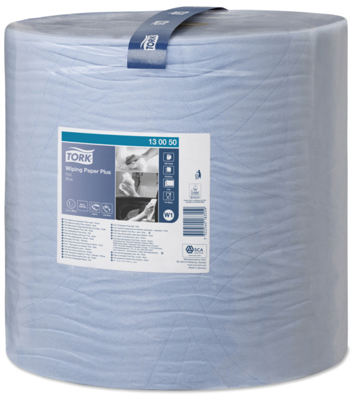 TORK Advanced Wischtuch 420 Performance Großrolle blau