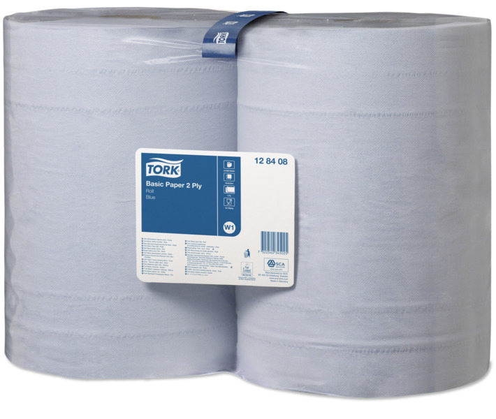 TORK Universal Wipe 320 2 rolls blue