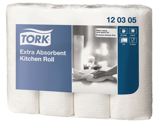 [11314-01] TORK extra absorbent kitchen roll 3-ply
