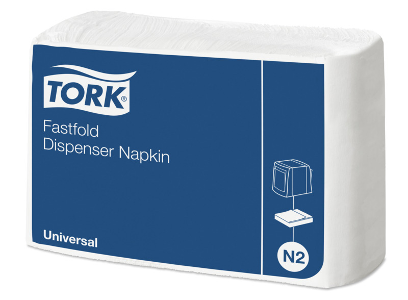TORK Fastfold White Dispenser napkin
