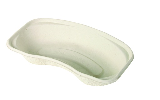 [11781-01] Ampri Kidney dishes, white