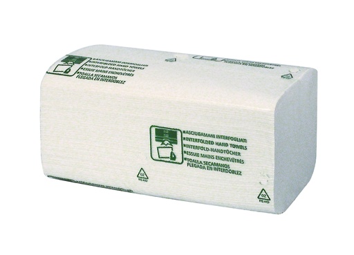 [15119-01] RACON premium Folded towels bright white cellulose 2-ply Interfold 22 x 42cm