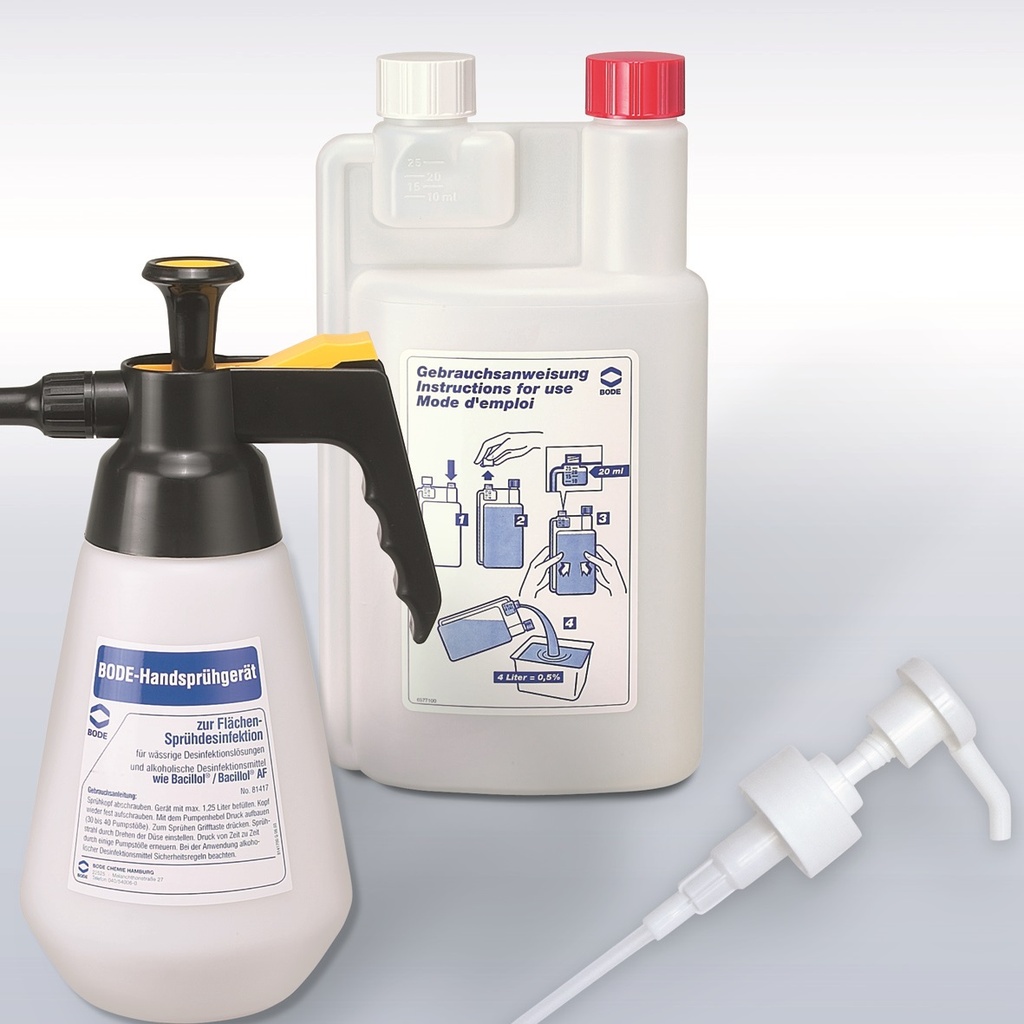 BODE Drain tap, Disinfection tub