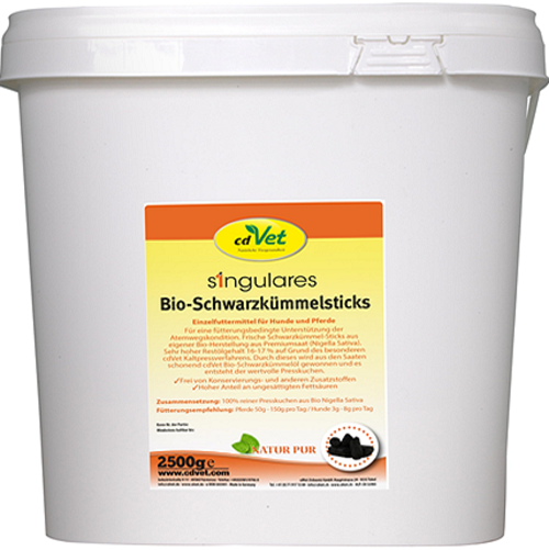 CDVET Singulares Bio-Black Cumin Sticks 2,5 kg