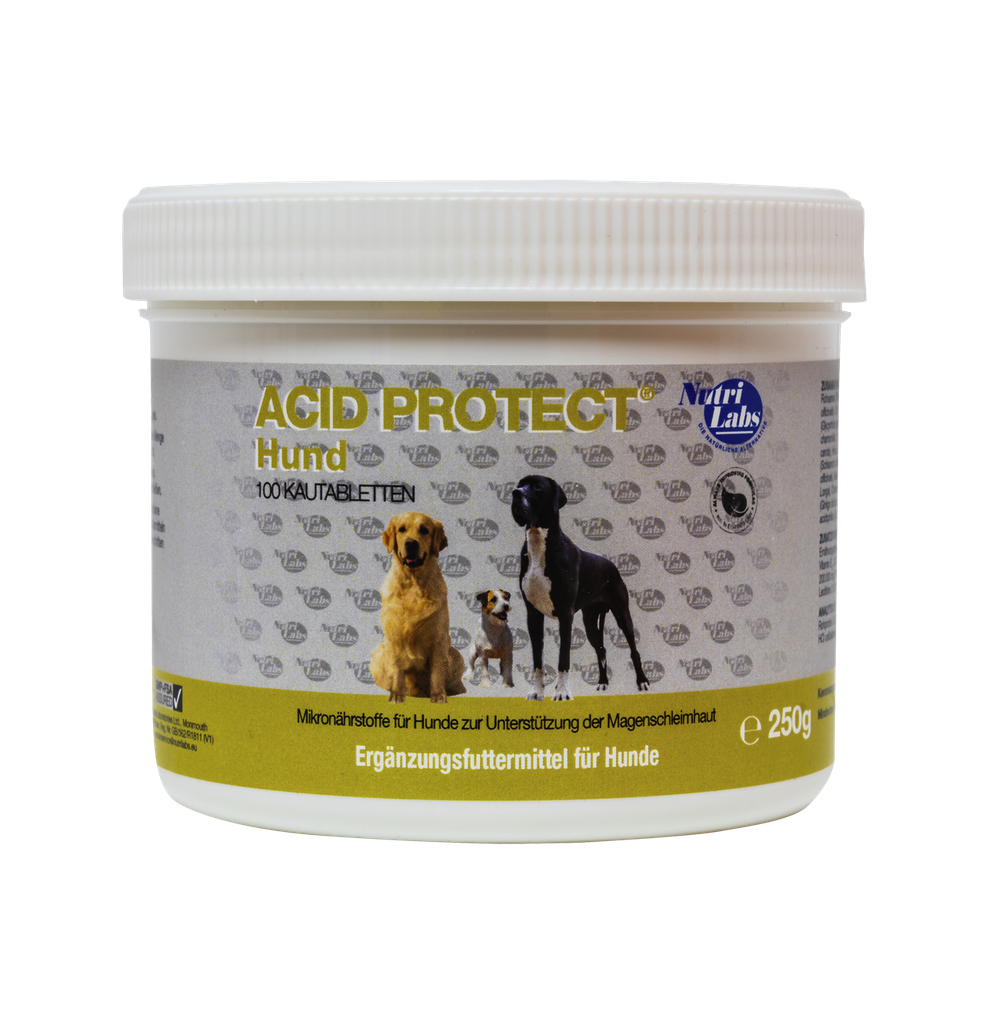 NUTRILABS ACID PROTECT DOG Chewable tablets 100 pieces