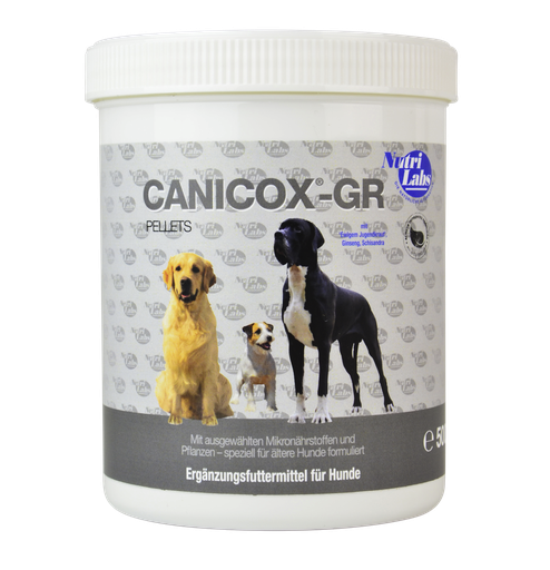 [24370-01] NUTRILABS CANICOX-GR Chewable tablets Pellets 500g