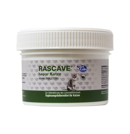 [24384-01] NUTRILABS RASCAVE HEPAR MITE Kautabletten 90 Stück