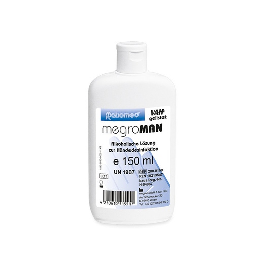 MEGRO megroMAN Händedesinfektion