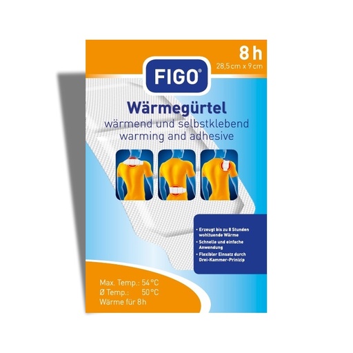 FIGO Wärmegürtel 8 h selbstklebend/adhesive