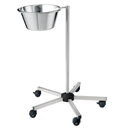 SERVOPRAX Bowl stand Mobile model on 5-leg frame