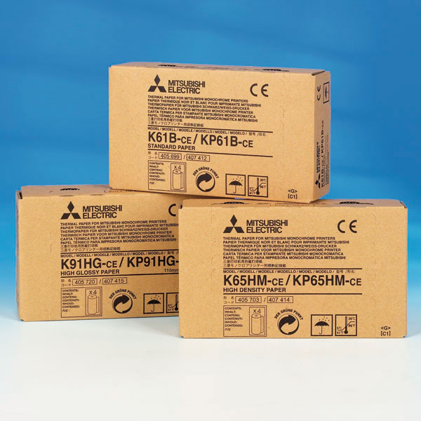 MITSUBISHI Thermopapier Typ K 65 HM/KP65HM-CE