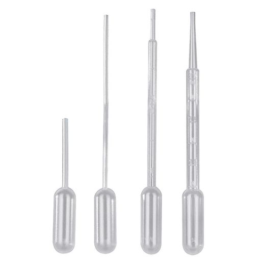 SERVOPRAX Pasteur pipettes made of plastic graduated