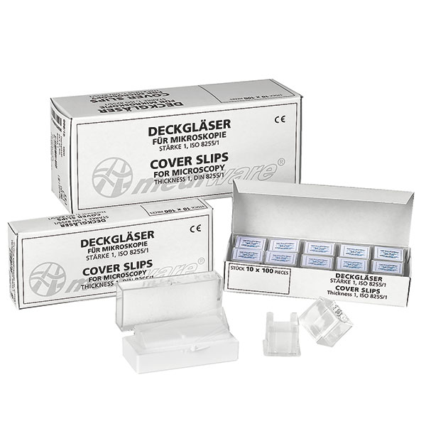 MEDIWARE Cover slips, uncalibrated