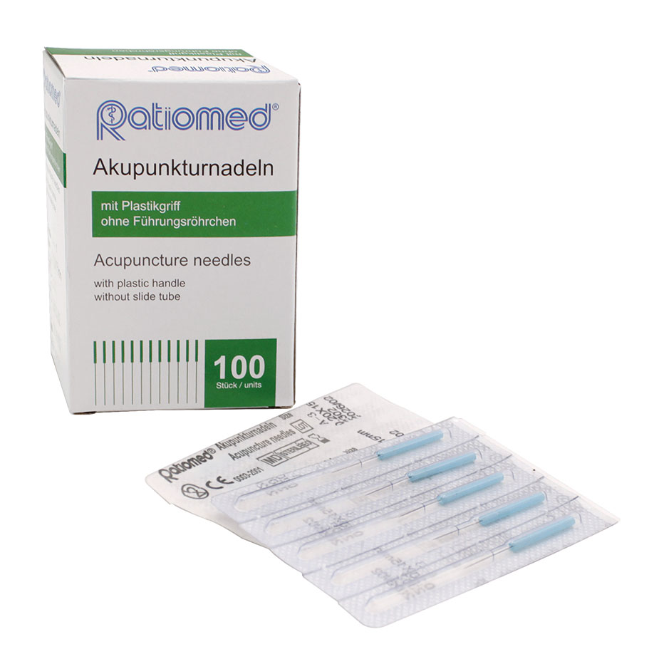 MEGRO Acupuncture needles A3 with plastic handle