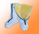 ORGATERM Rehab warming boots with zipper for adults