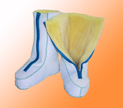 ORGATERM Rehab warming boots with zipper for adults