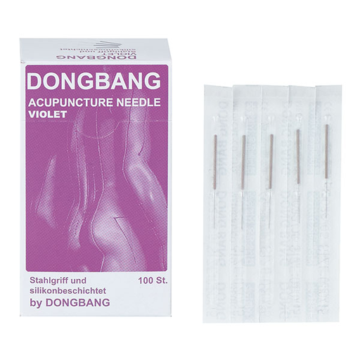 DONGBANG Akupunkturnadeln mit Stahlgriff