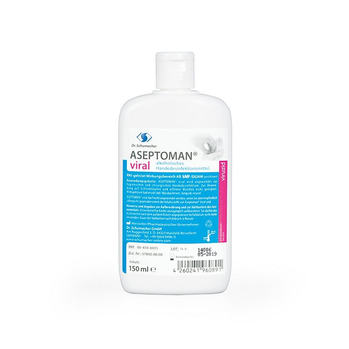 DR. SCHUMACHER Aseptoman Viral Hand Disinfection