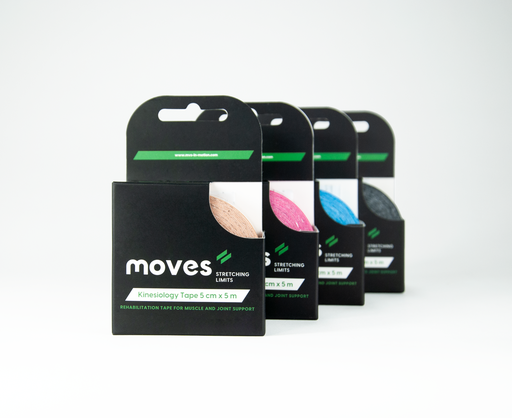 MVS MOVES Kinesiology tape 5 cm x 5 m