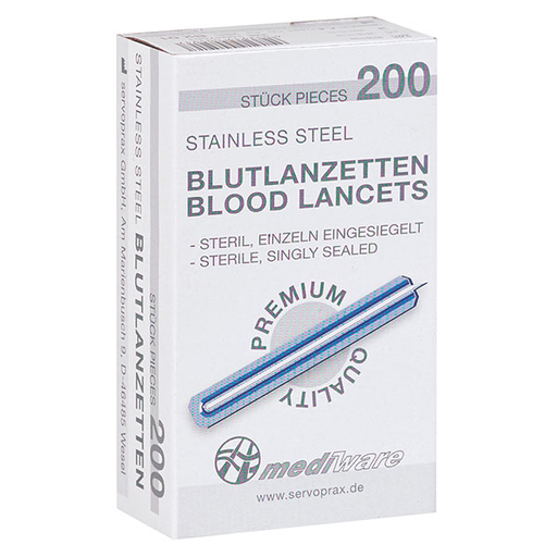 [11544-01] MEDIWARE Blood lancets PREMIUM