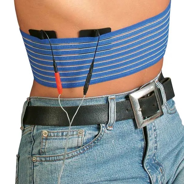 MEDIWARE T.E.N.S. - E.M.S.-Electrode straps, Chest strap, 8 x 80 cm