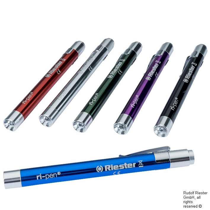 RIESTER ri-pen Diagnostikleuchten Pack rot