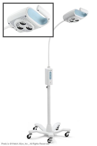 [13468-01] WELCHALLYN GS 600 LED examination and treatment light with mobile stand