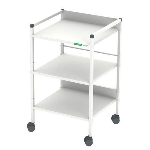 [13515-01] HAEBERLE Regalwagen 08/16 805 mm hoch weiß